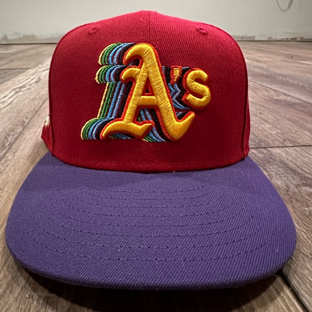 OAKLAND ATHLETICS STOMPER MAJORA'S MASK INSPIRED My Fitteds 71/8
